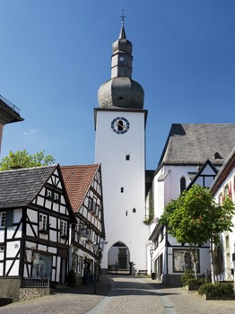 In der Regierungsstadt Arnsberg, mit historischem Stadtke...